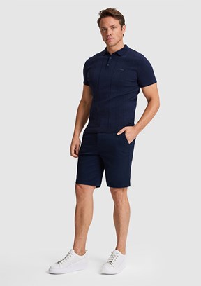 US POLO ASSN - Erkek Lacivert Kapri Şort