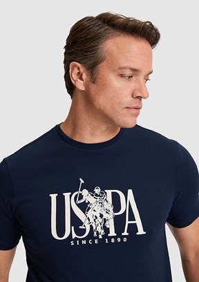 US POLO ASSN - Erkek Lacivert Regular T-Shirt