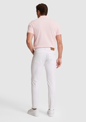 US POLO ASSN - Erkek Beyaz Chino Pantolon
