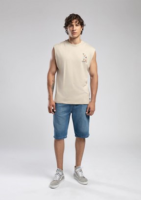 LEE COOPER Newso 1 - 252 LCM 121074 Erkek Mavi Denim Şort