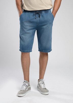 LEE COOPER Newso 1 - 252 LCM 121074 Erkek Mavi Denim Şort