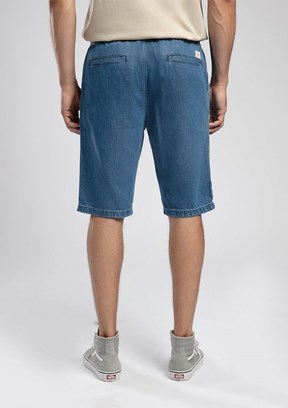 LEE COOPER Newso 1 - 252 LCM 121074 Erkek Mavi Denim Şort