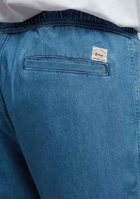 LEE COOPER Newso 2 - 252 LCM 121075 Erkek Mavi Denim Şort