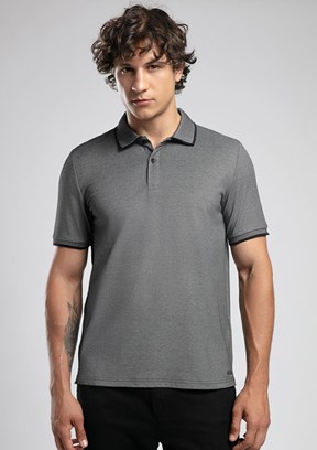 LEE COOPER Rasco - 252 LCM 242016 Erkek Siyah Polo Yaka T-Shirt