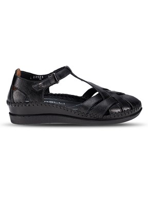 FORELLİ Larni-G - Kadın Siyah Sandalet