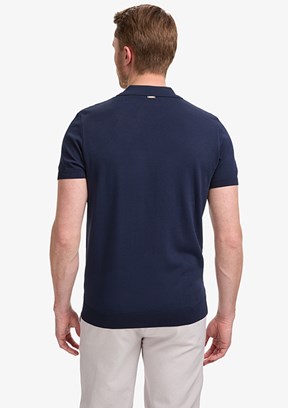 PİERRE CARDİN - Erkek Lacivert Slim Kazak