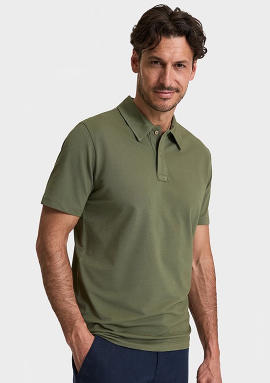 PİERRE CARDİN Erkek Yeşil Regular T-Shirt