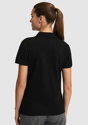 US POLO ASSN - Kadın Siyah Basic T-Shirt