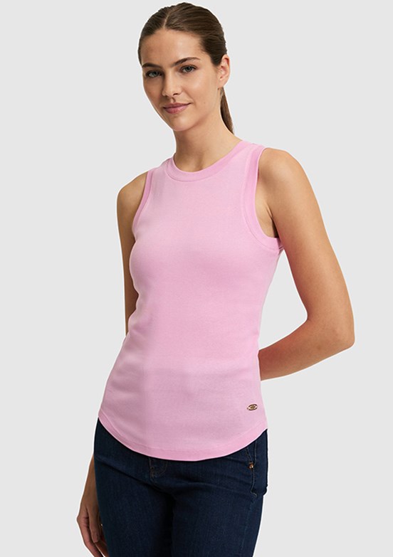US POLO Kadın Pembe Basic T-Shırt