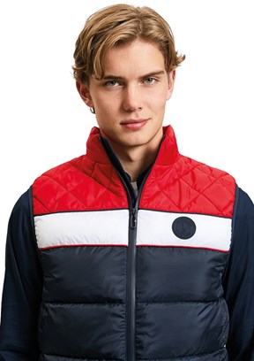 US POLO ASSN - Erkek Lacivert Basic Yelek