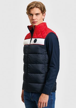 US POLO ASSN - Erkek Lacivert Basic Yelek