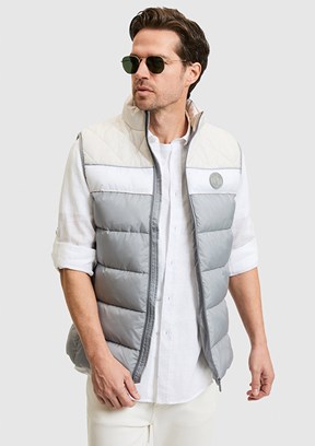 US POLO ASSN - Erkek Gri Basic Yelek