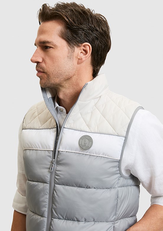 US POLO ASSN - Erkek Gri Basic Yelek