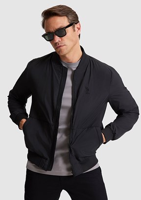 US POLO ASSN - Erkek Siyah Basic Mont