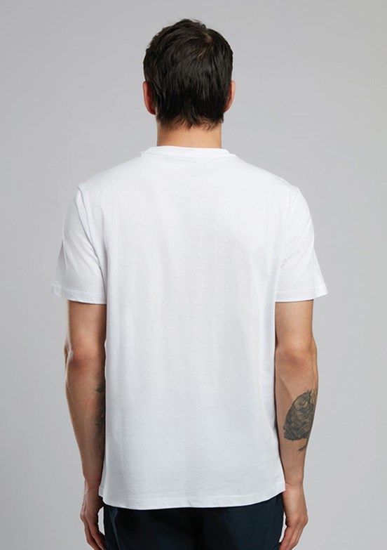 LEE COOPER Enzio - 252 LCM 242040 Erkek Beyaz O Yaka T-Shirt