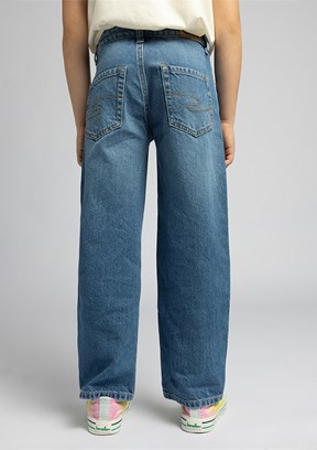 LEE COOPER Ice - 262 LCB 121001 Erkek Çocuk Mavi Straight Jean Pantolon