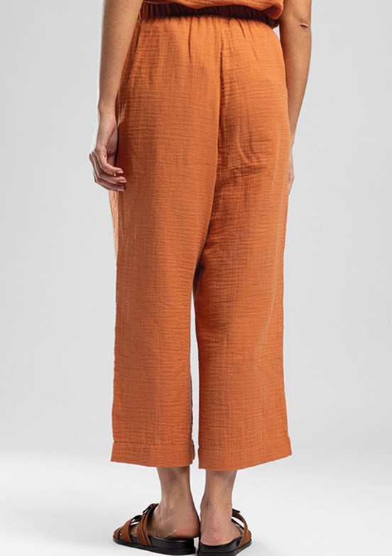 LEE COOPER Patty - 262 LCF 221009 Kadın Kahverengi Beli Lastikli Pantolon