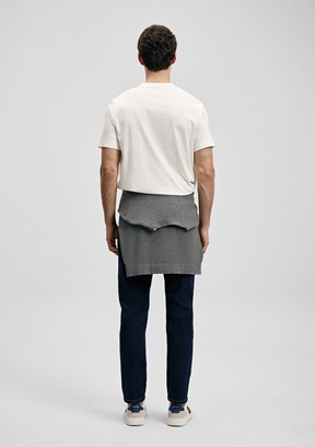 LUFİAN Bran - 111020321 Erkek Beyaz Baskılı T-Shirt