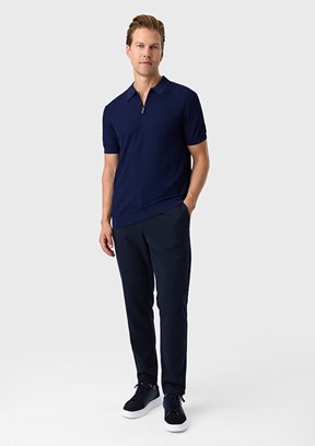 BACKANDBOND - B35S40007 Erkek Lacivert Triko T-Shirt
