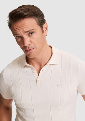 US POLO ASSN - Erkek Beyaz Regular Kazak