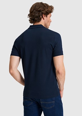 US POLO ASSN - Erkek Lacivert Basic T-Shirt