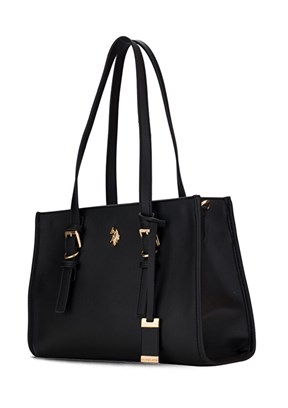 US POLO ASSN - US26183 Kadın Siyah Omuz Çantası