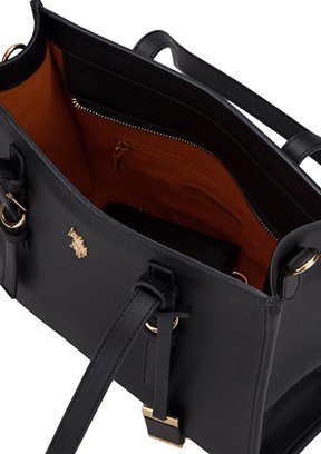 US POLO ASSN - US26183 Kadın Siyah Omuz Çantası