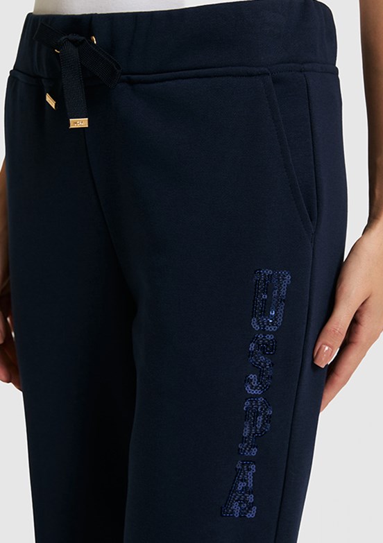 US POLO ASSN - Kadın Lacivert Regular Eşofman Altı