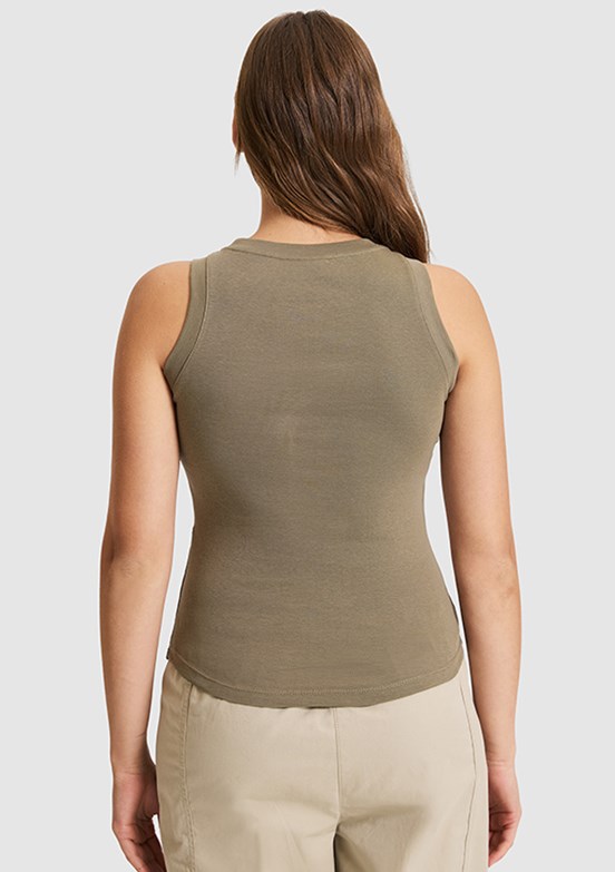 US POLO ASSN - Kadın Yeşil Basic T-Shirt