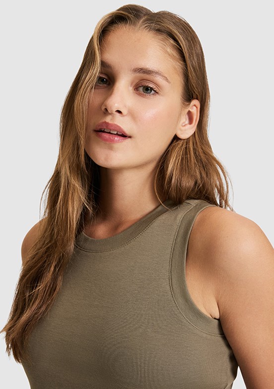 US POLO ASSN - Kadın Yeşil Basic T-Shirt