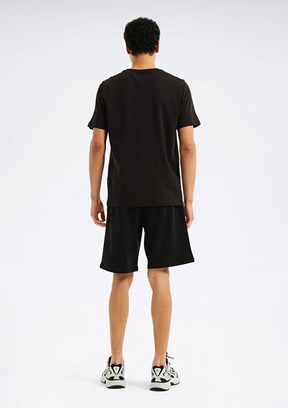 REEBOK 6M New Id Camo Tee - A10205575107010 Erkek Siyah Kısa Kol T-Shirt