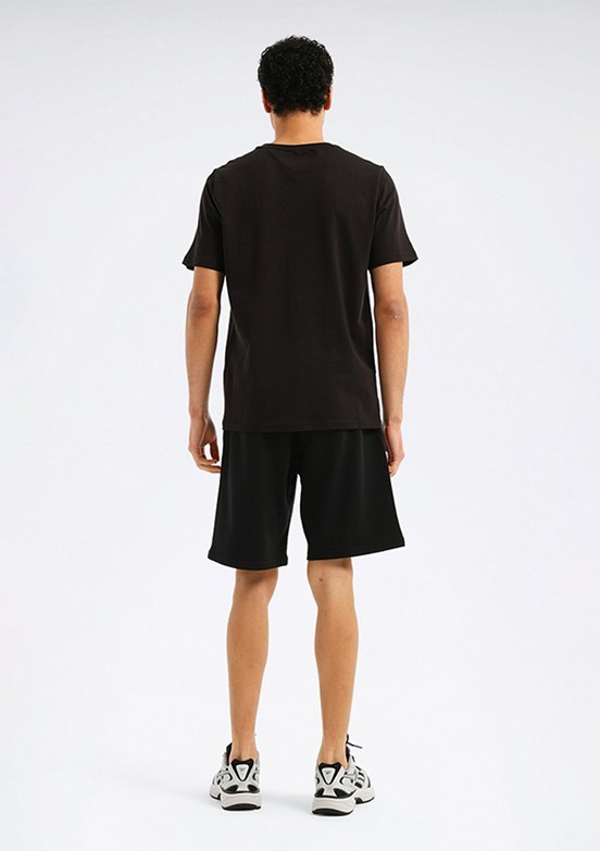REEBOK 6M New Id Camo Tee - A10205575107010 Erkek Siyah Kısa Kol T-Shirt