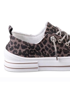 GUJA - 26Y281 3 Kadın Gri Sneaker Ayakkabı