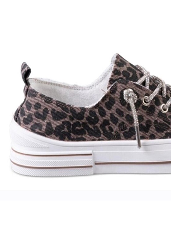 GUJA - 26Y281 3 Kadın Gri Sneaker Ayakkabı