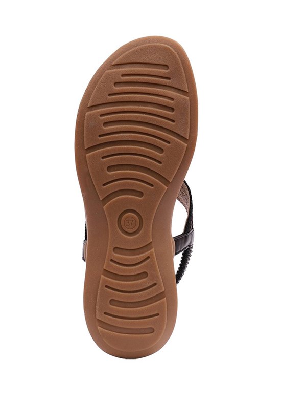 GUJA - 26Y240-15 SY Kadın Siyah Sandalet