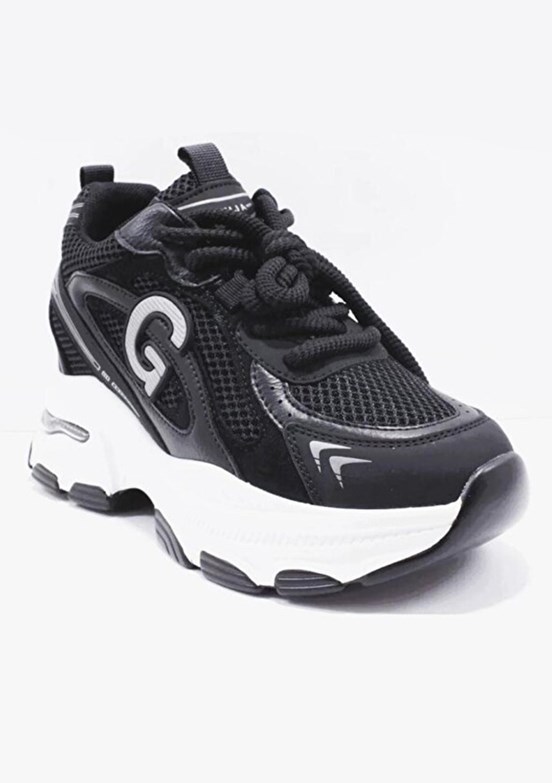 GUJA - 26Y323 Kadın Siyah Sneaker Ayakkabı