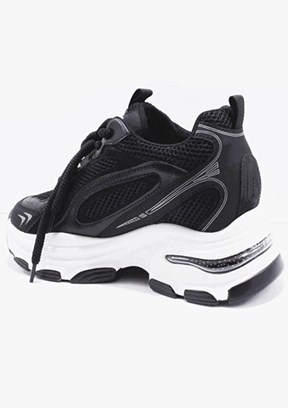 GUJA - 26Y323 Kadın Siyah Sneaker Ayakkabı