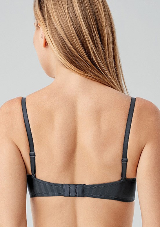 NEW BRA - 3370460000 Kadın Antrasit Desteksiz B Cup Sütyen