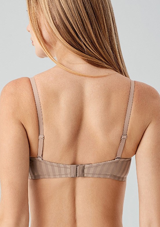 NEW BRA - 3370460000 Kadın Kahverengi Desteksiz B Cup Sütyen