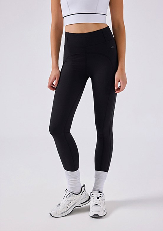 ELLESSE - 6SF4008 Kadın Siyah Yüksek Bel Tayt