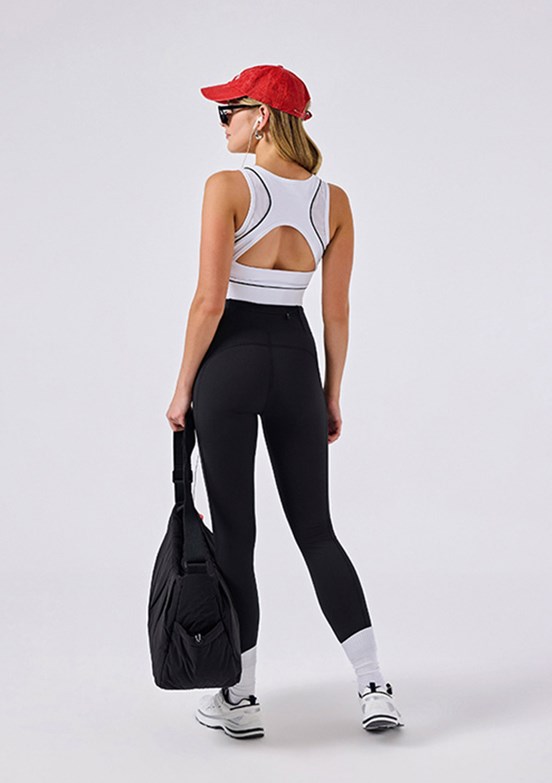 ELLESSE - 6SF4008 Kadın Siyah Yüksek Bel Tayt