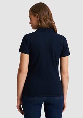 US POLO ASSN - Kadın Lacivert Basic T-Shirt