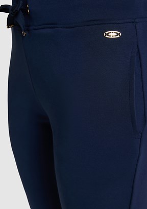 US POLO ASSN - Kadın Lacivert Slim Pantolon