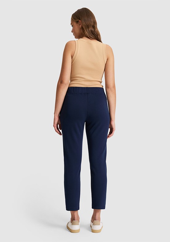 US POLO ASSN - Kadın Lacivert Slim Pantolon