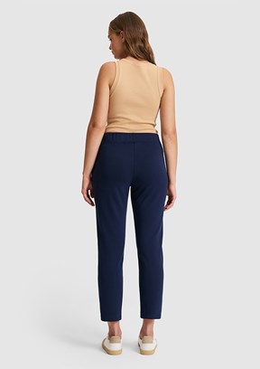 US POLO ASSN - Kadın Lacivert Slim Pantolon