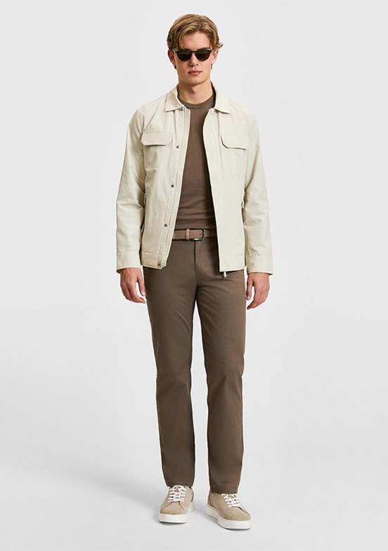 US POLO Erkek Bej Basic Mont