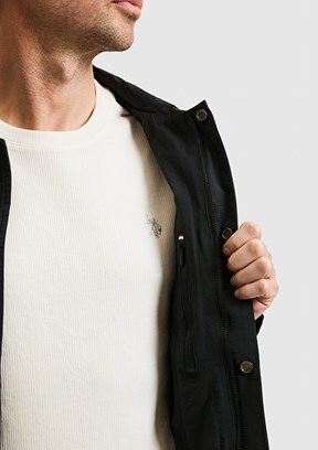 US POLO Erkek Siyah Basic Mont