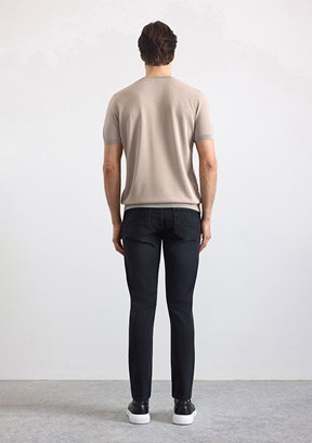 SÜVARİ - STR2013700004 Erkek Turuncu Triko T-Shirt