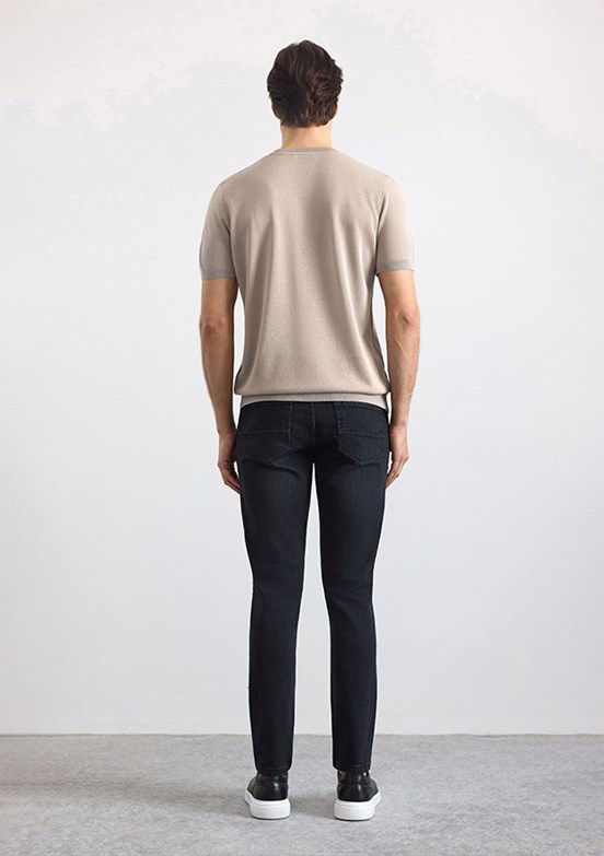 SÜVARİ - STR2013700004 Erkek Turuncu Triko T-Shirt