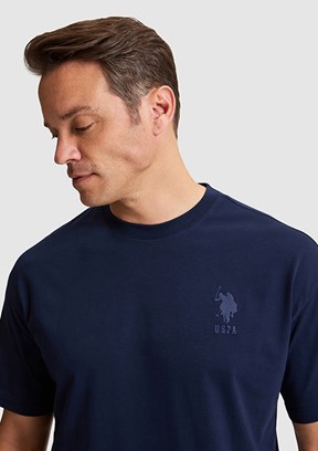 US POLO ASSN - Erkek Lacıvert Comfort T-Shirt